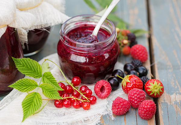 ベリー類ジャム